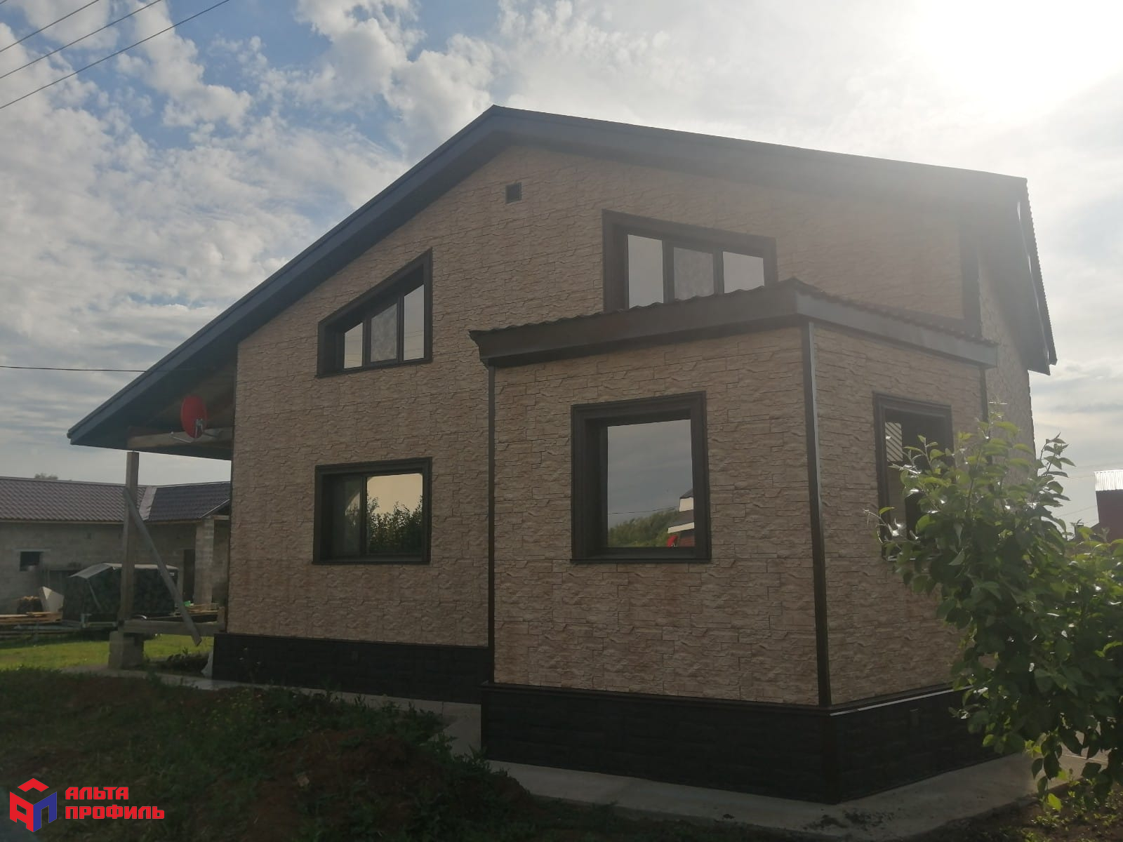 ПАНЕЛЬ КАМЕНЬ ШОТЛАНДСКИЙ, ЦВЕТ ЛИНВУД